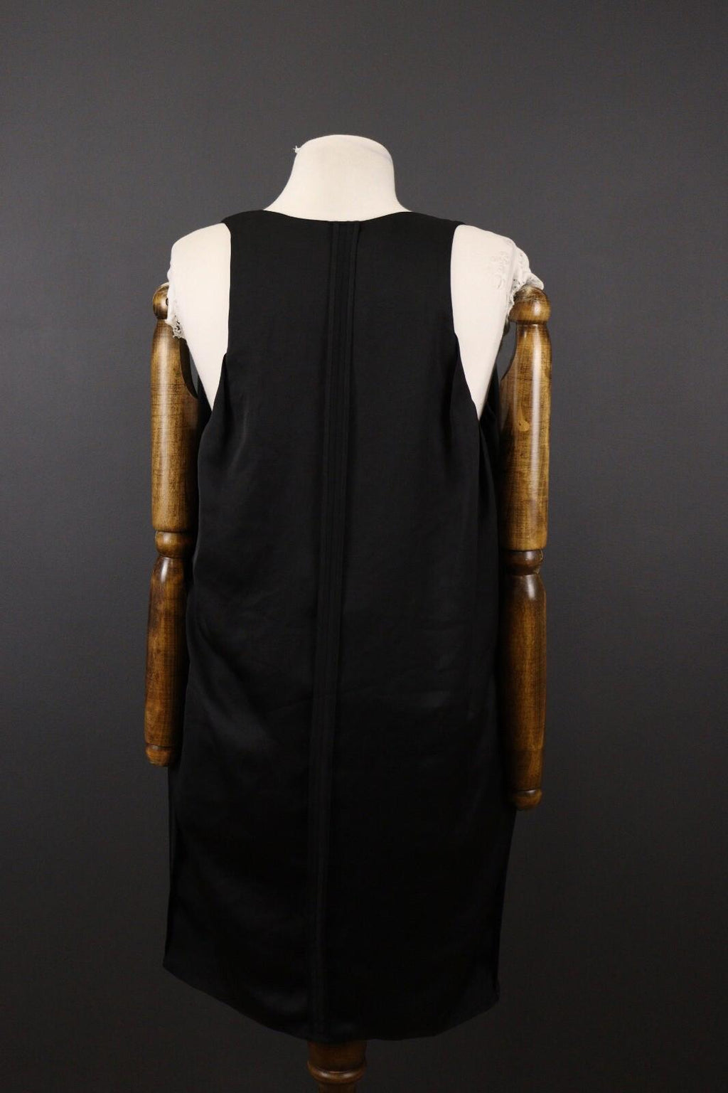 ACNE Black Party Cocktail Black Midi Tank Dress – Size 38