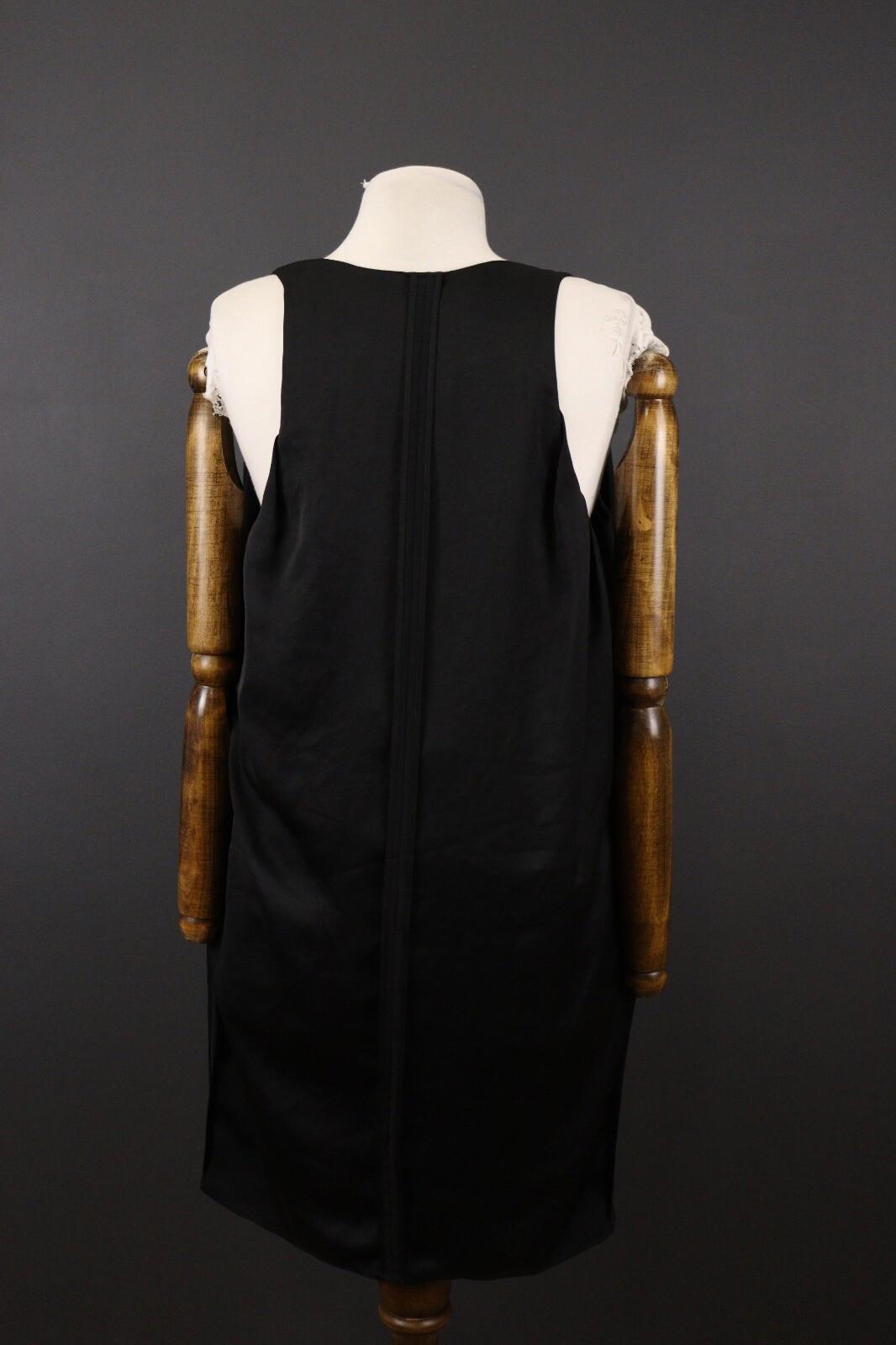 ACNE Black Party Cocktail Black Midi Tank Dress – Size 38