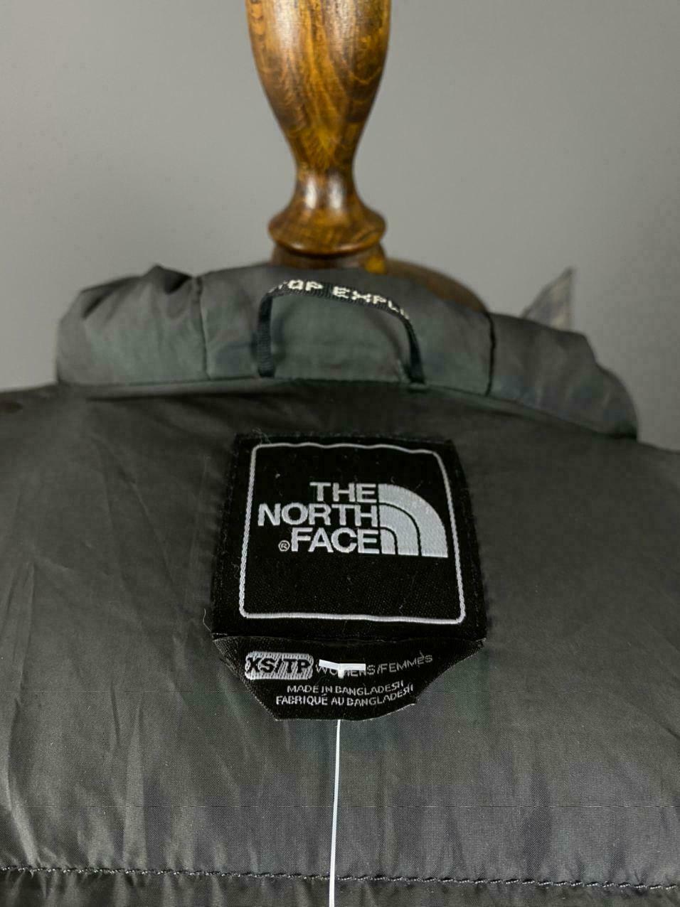 The North Face Grey Hooded Goose Down Zip Up Belted Jacket – Women's XS