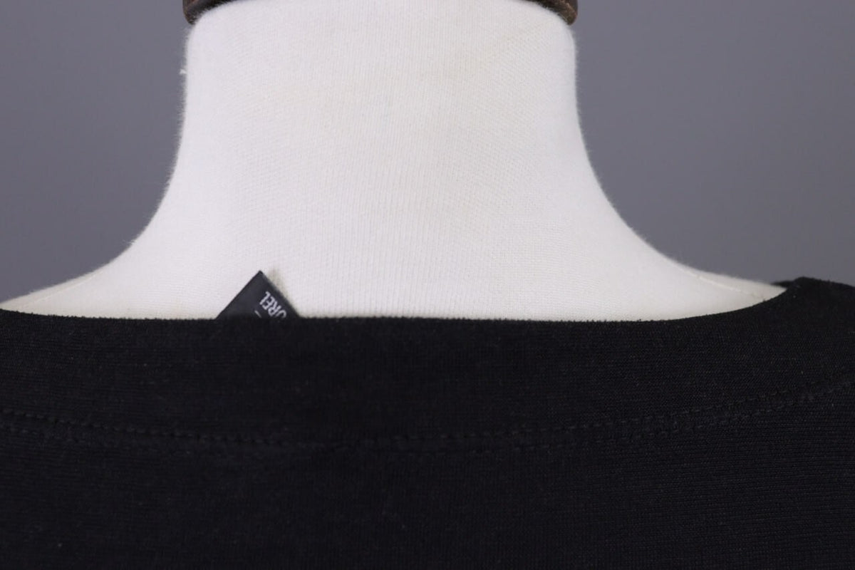 Wolford Black Short Sleeve Bodycon Top Shirt – Size XS