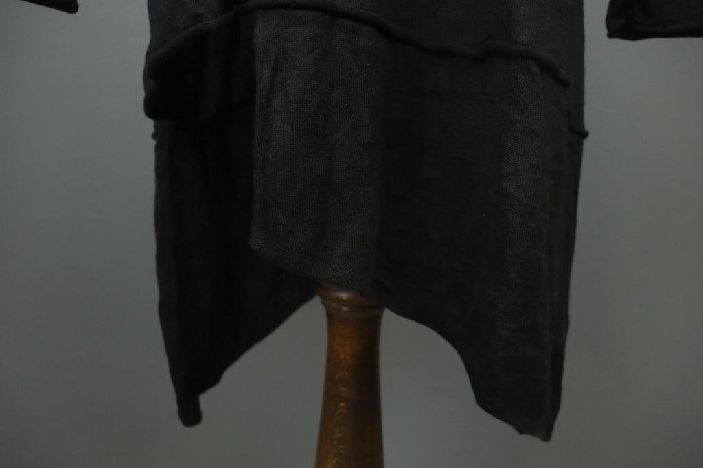 Barbara Speer Black Long Sleeve Round Neck Casual Pullover Shift Dress – Size L
