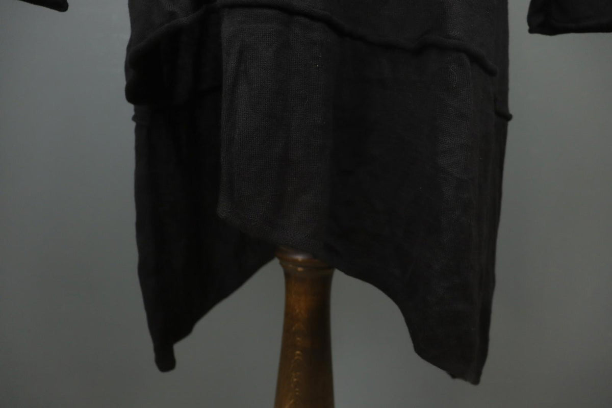Barbara Speer Black Long Sleeve Round Neck Casual Pullover Shift Dress – Size L