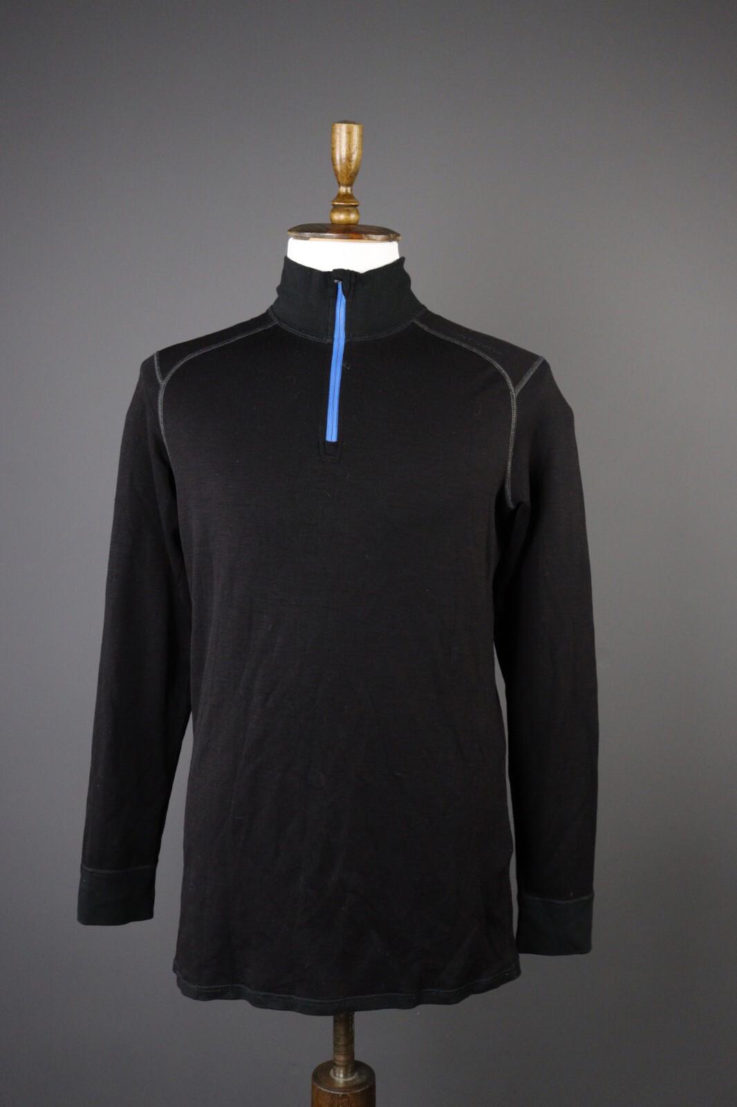 ORTOVOX Merino Wool Activewear Outdoor 1/4 Zip Sweater – Size XXL