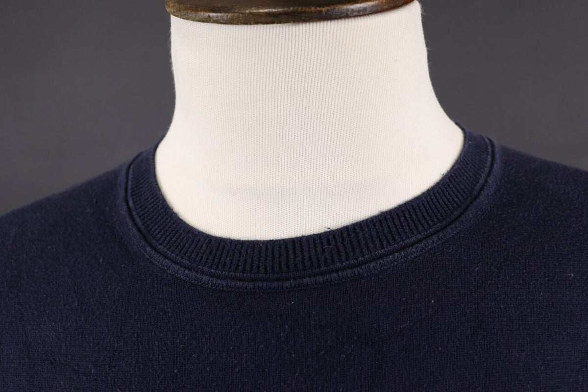 Lacoste Blue Vintage Knit Long Sleeve Sweater – Size FR 8 / US 3XL