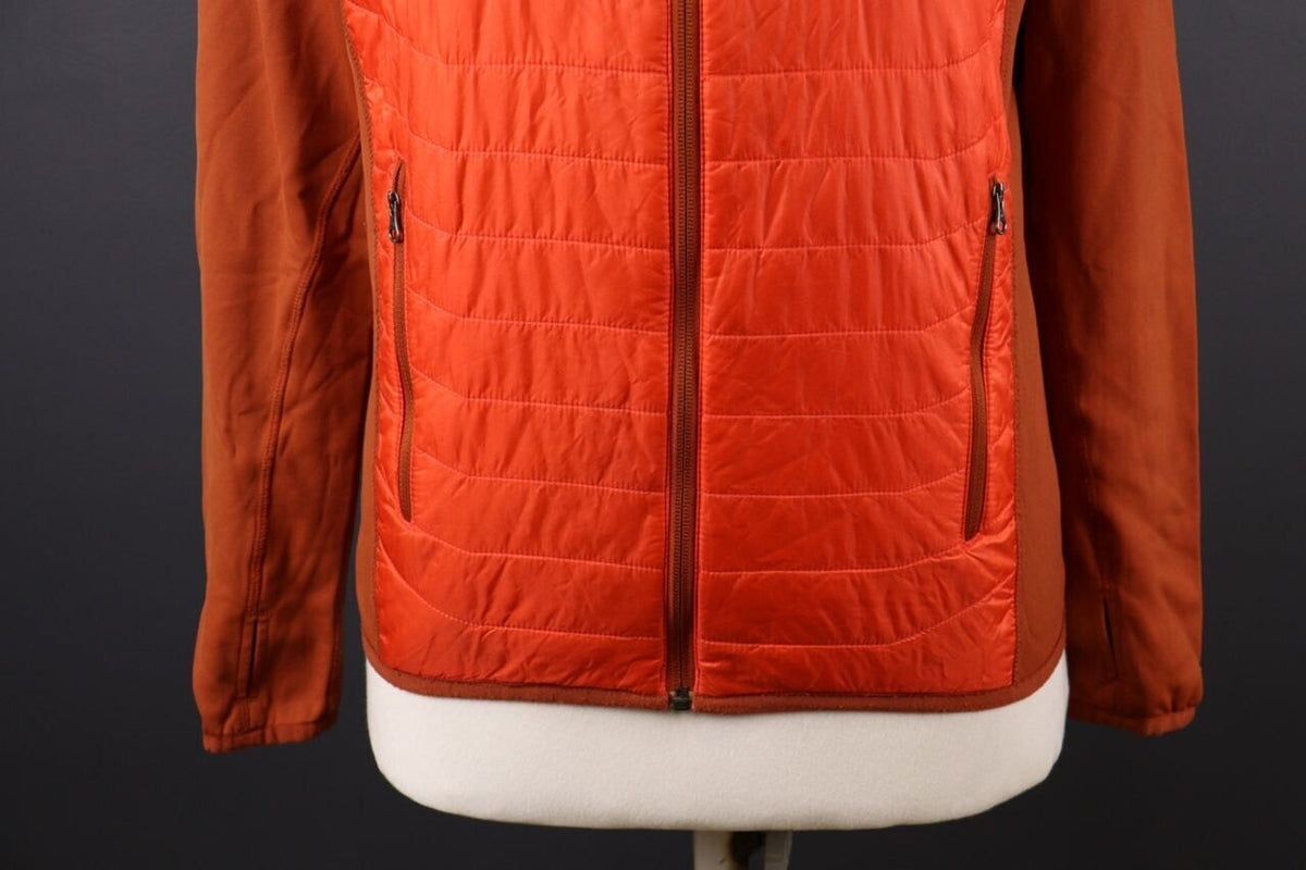 Marmot Orange Full Zip Quilted Outdoor Jacket – Size S