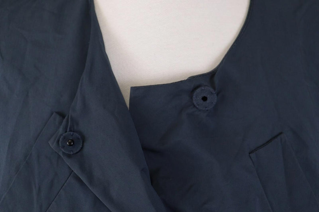 MARNI Blue Snap Short Sleeve Blouse Shirt Top – Size 38