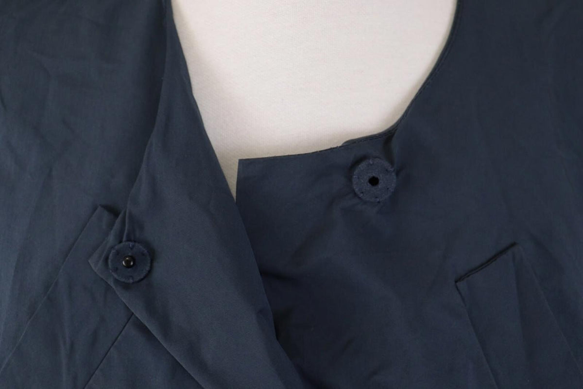 MARNI Blue Snap Short Sleeve Blouse Shirt Top – Size 38