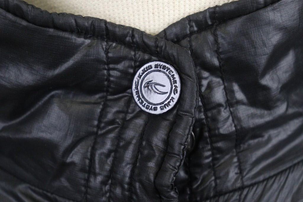 KJUS Pertex Quantum Black Long Sleeve Button Front Ski Jacket – Size XL