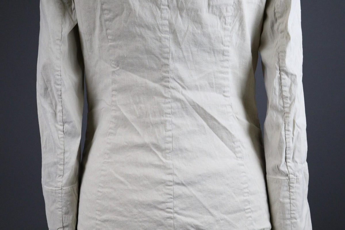 ANNETTE GORTZ Women's Linen Designer Full Zip Blazer Jacket – Size 38
