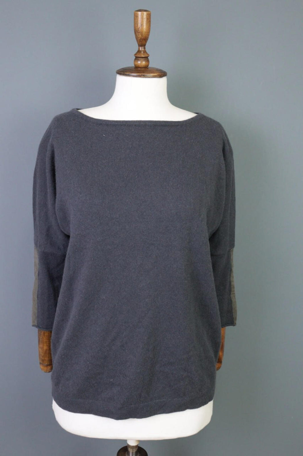 FABIANA FILIPPI Gray Cashmere Knit Sweater – Size S