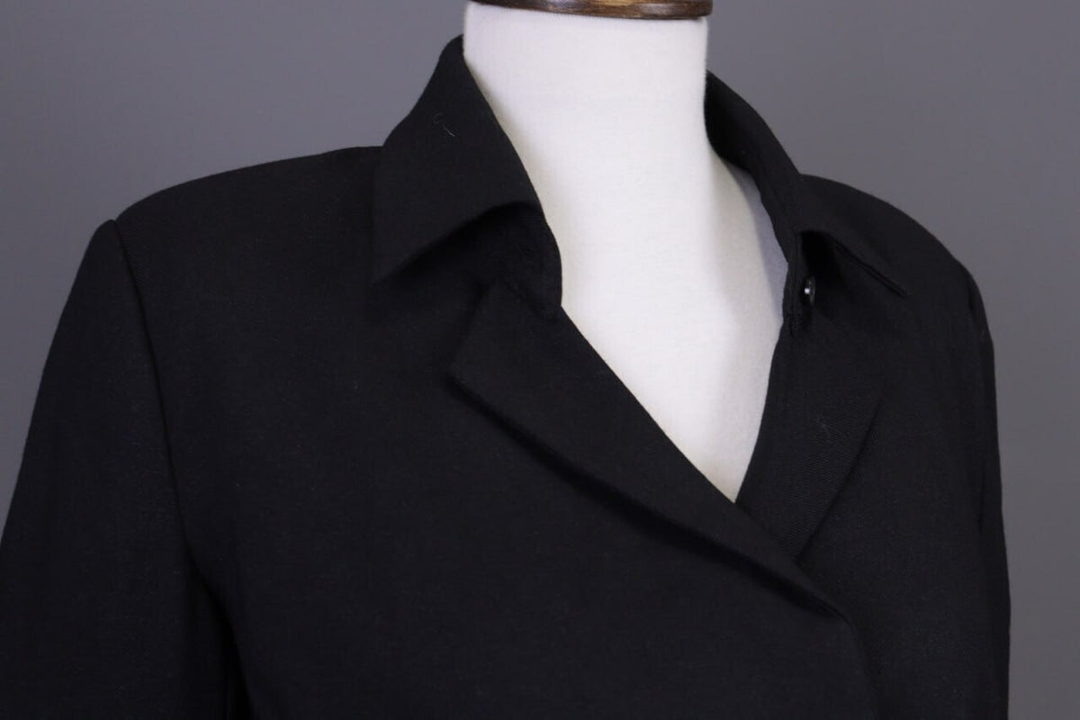 BNWT Ladies Cop Copine Celeri Chemise Veste Black Open Front Jacket 40