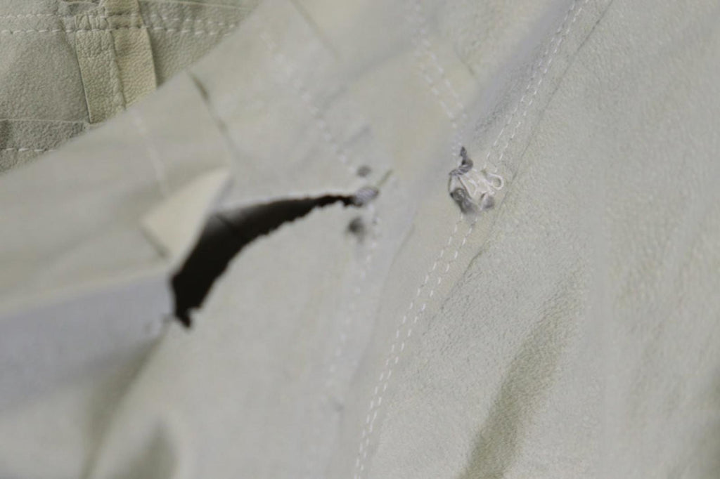 TRANSIT PAR-SUCH Beige 100%Cotton Long Sleeve Snap Front Drawstring Jacket Sz 2