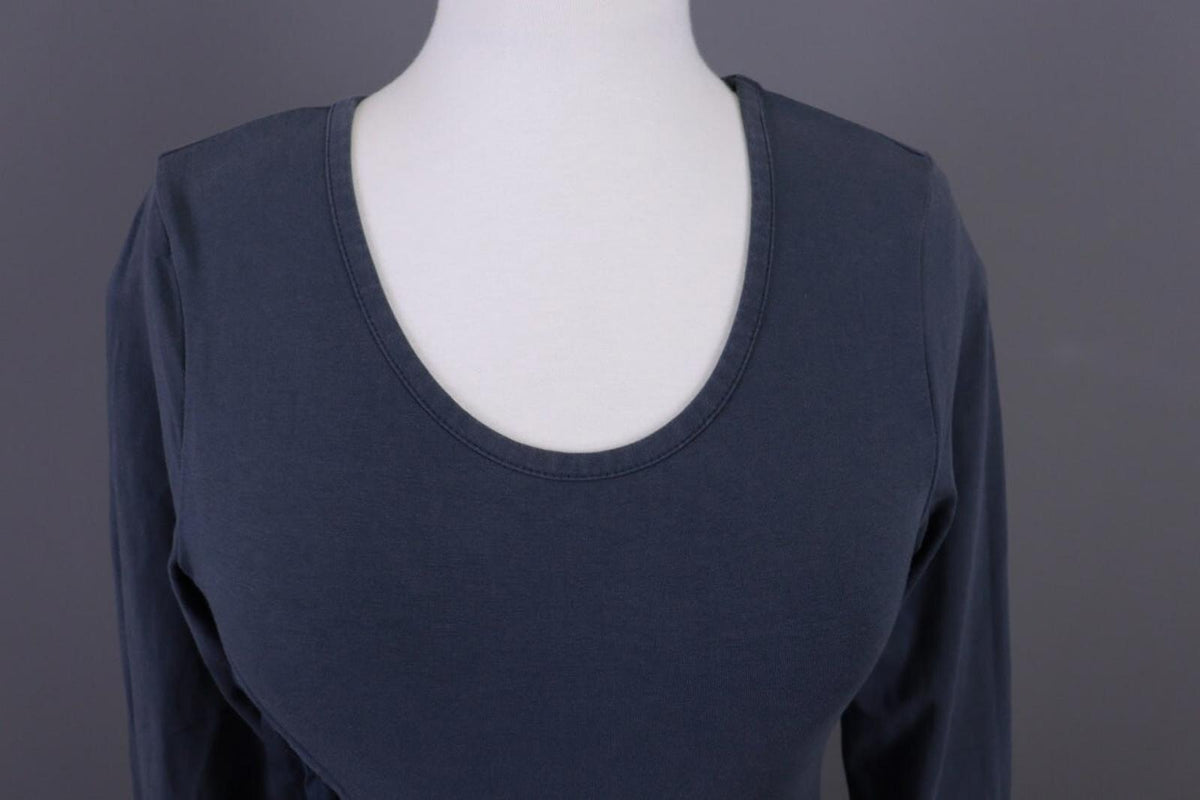 RUNDHOLZ Blue Lagenlook Designer Long Sleeve Top Shirt Tunic – Size XS