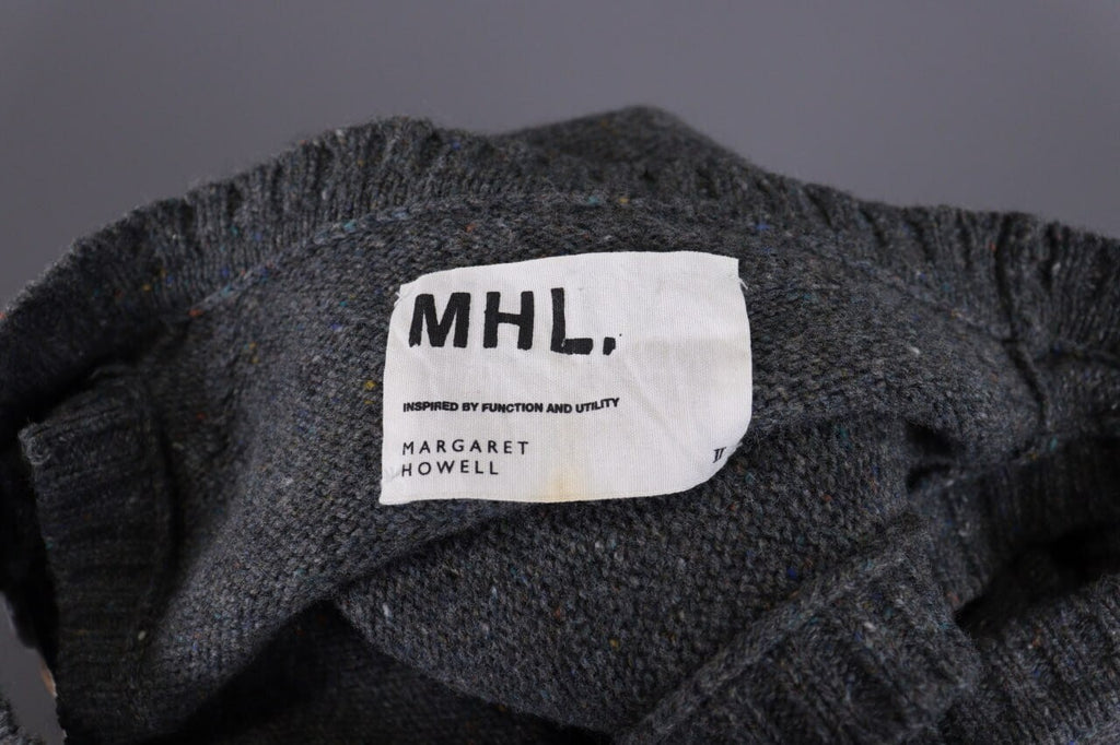 Margaret Howell MHL Japan Gray Knitted Wool Vest – Size 2 / S