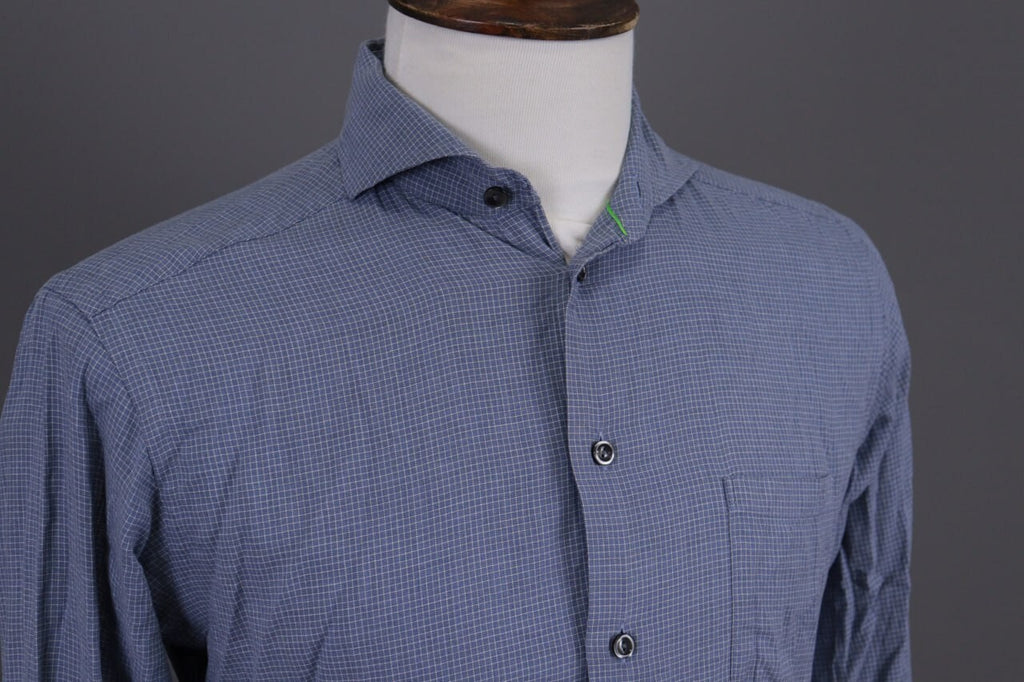 Eton Slim Long Sleeve Button Down Shirt – Size M