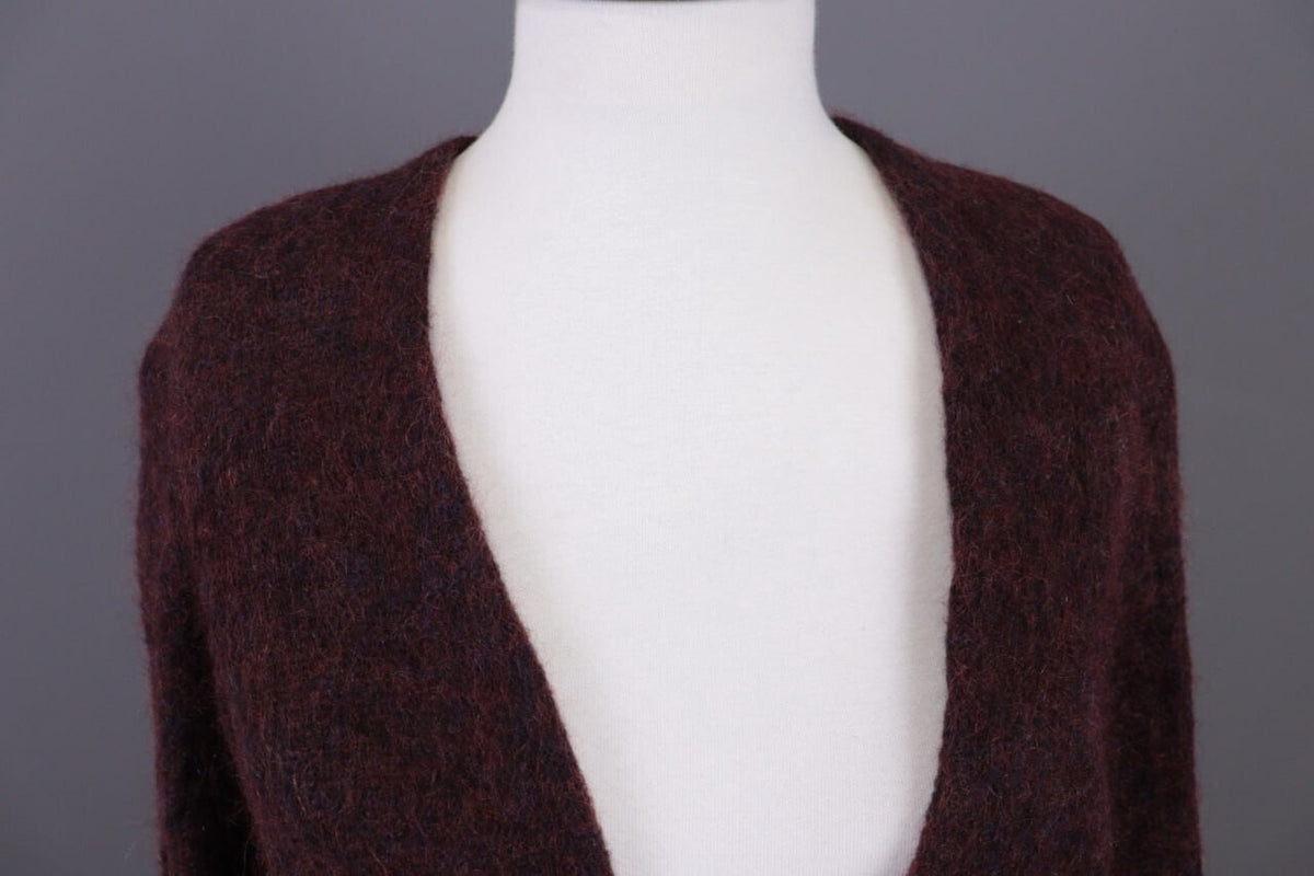 Bellerosa Brown Wool Puperkid Mohair Pockets Knit Cardigan Sweater – Size 2 / M