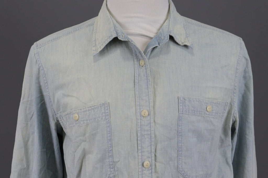 Denim & Supply Ralph Lauren Blue Long Sleeve Denim Over Shirt XL – Men's