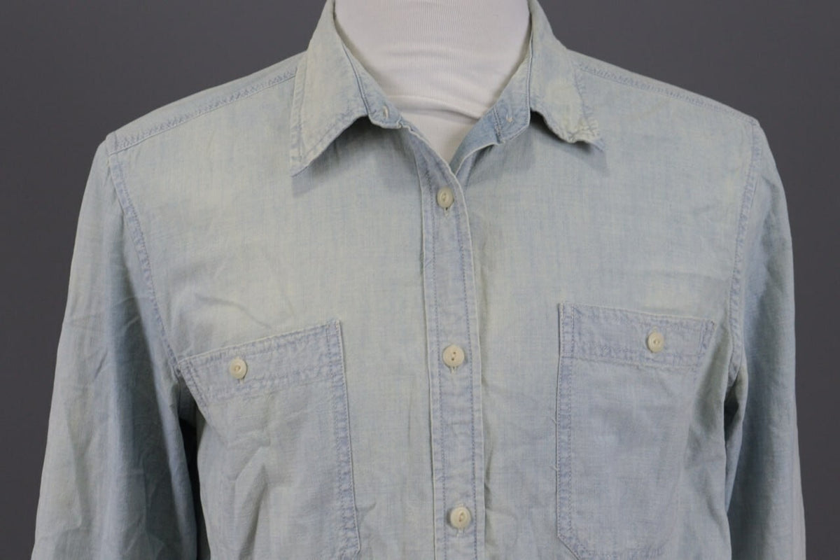 Denim & Supply Ralph Lauren Blue Long Sleeve Denim Over Shirt XL – Men's