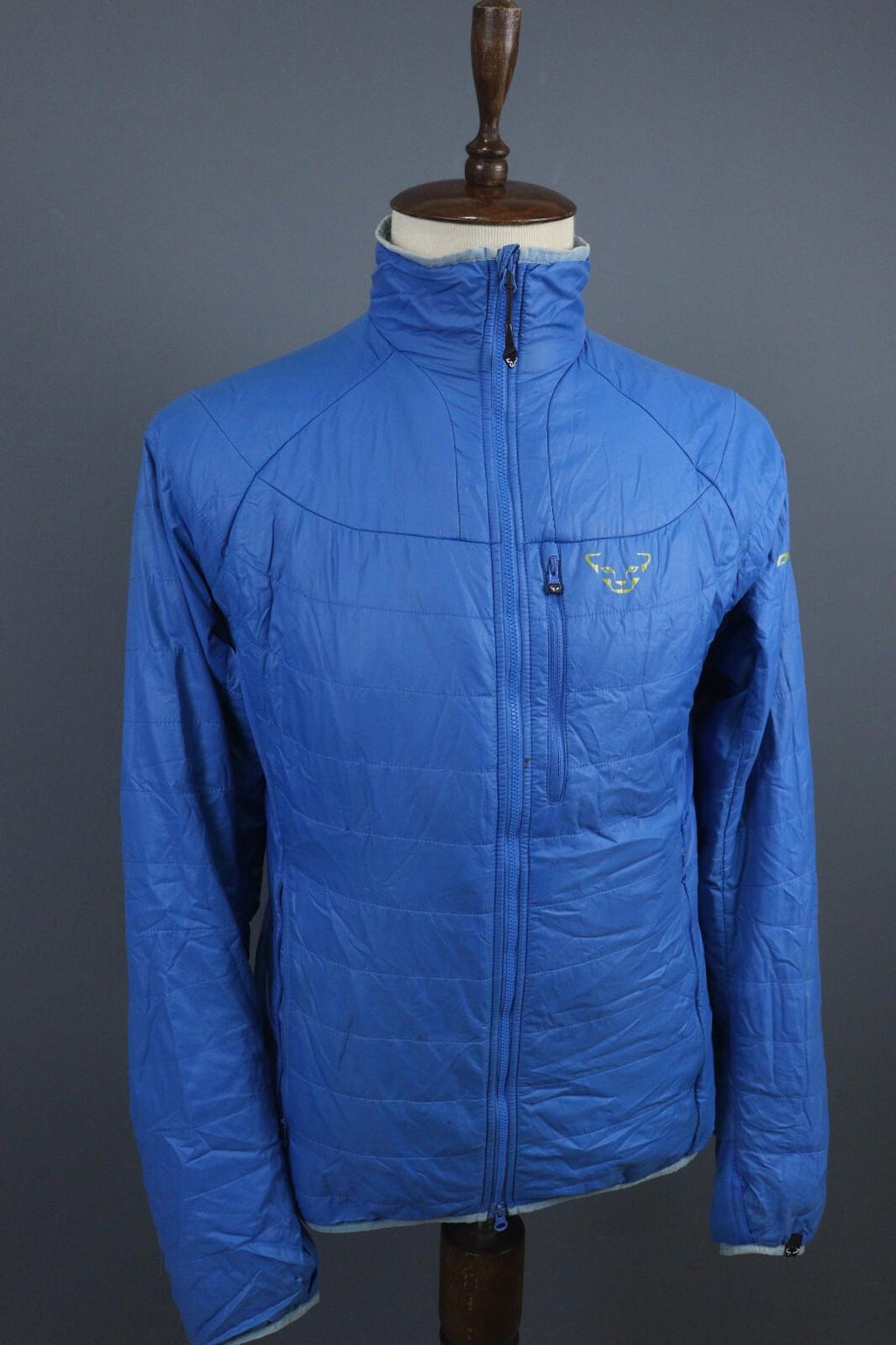DYNAFIT Blue Full Zip Big Logo Outdoor Hiking Fleece Jacket – Size M