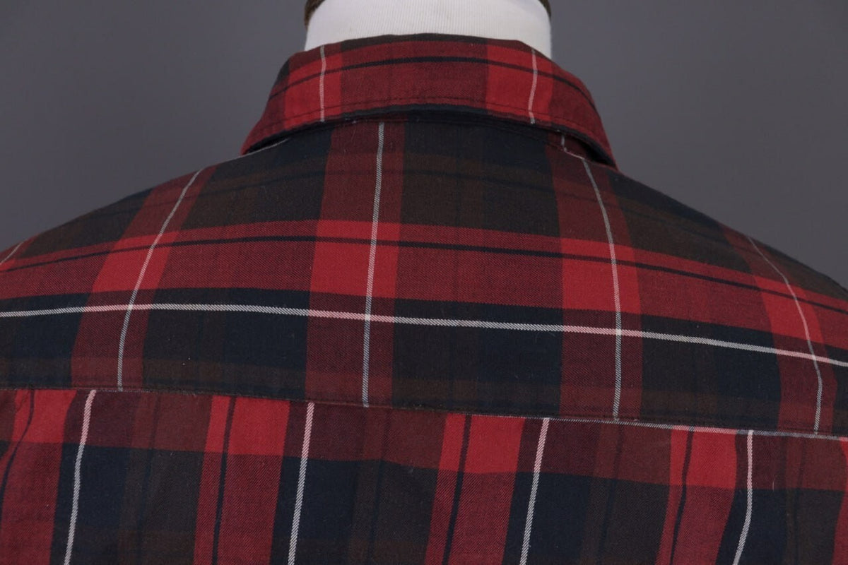 Härkila of Scandinavia Plaid Wool Check Long Sleeve Wool Overshirt Shirt – Size M – Used