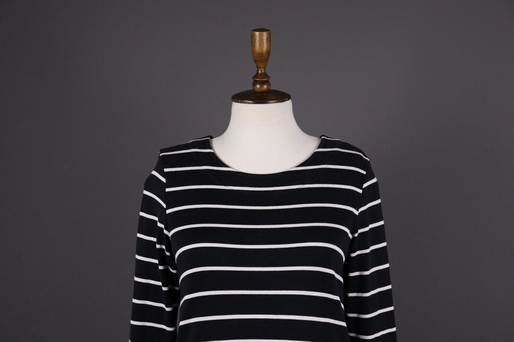 Marimekko Pikapika Multicolor Stripe Long Sleeve Knit Sweater Dress – Size S