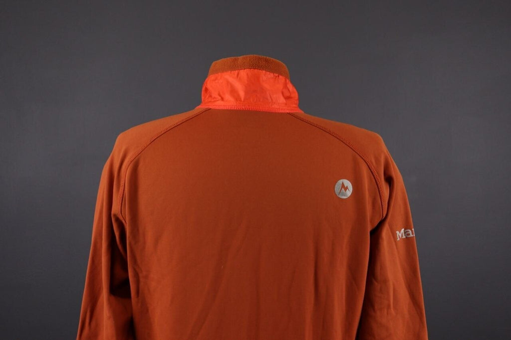Marmot Orange Full Zip Quilted Outdoor Jacket – Size S