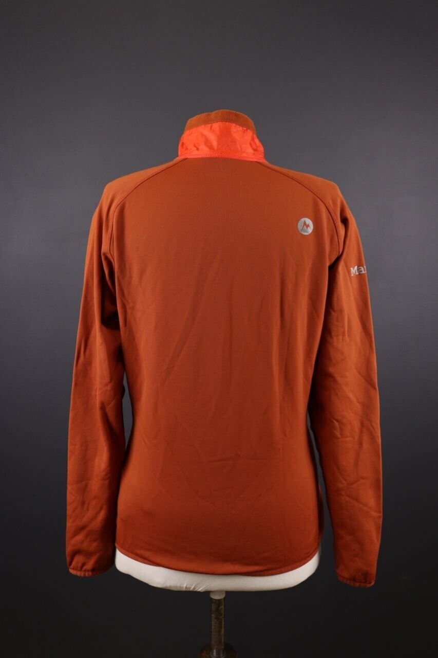 Marmot Orange Full Zip Quilted Outdoor Jacket – Size S