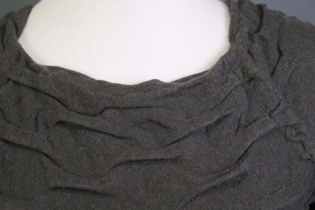 Absolut by ZEBRA Angora Wool Crew Neck Textured Knit Pullover Sweater – Size 2