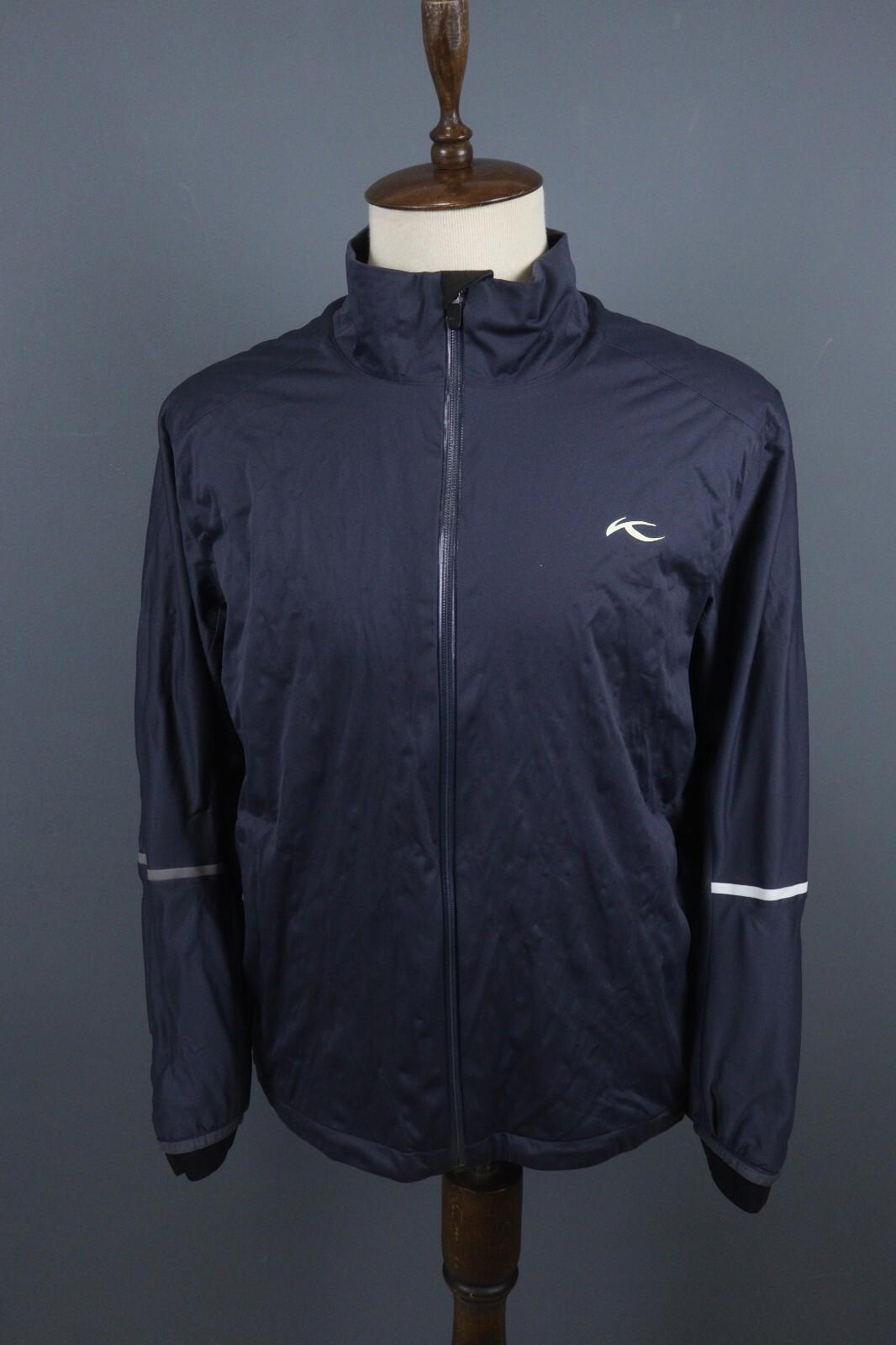 KJUS Systems Blue Long Sleeve Full Zip Logo Windbreaker Jacket – Size XL