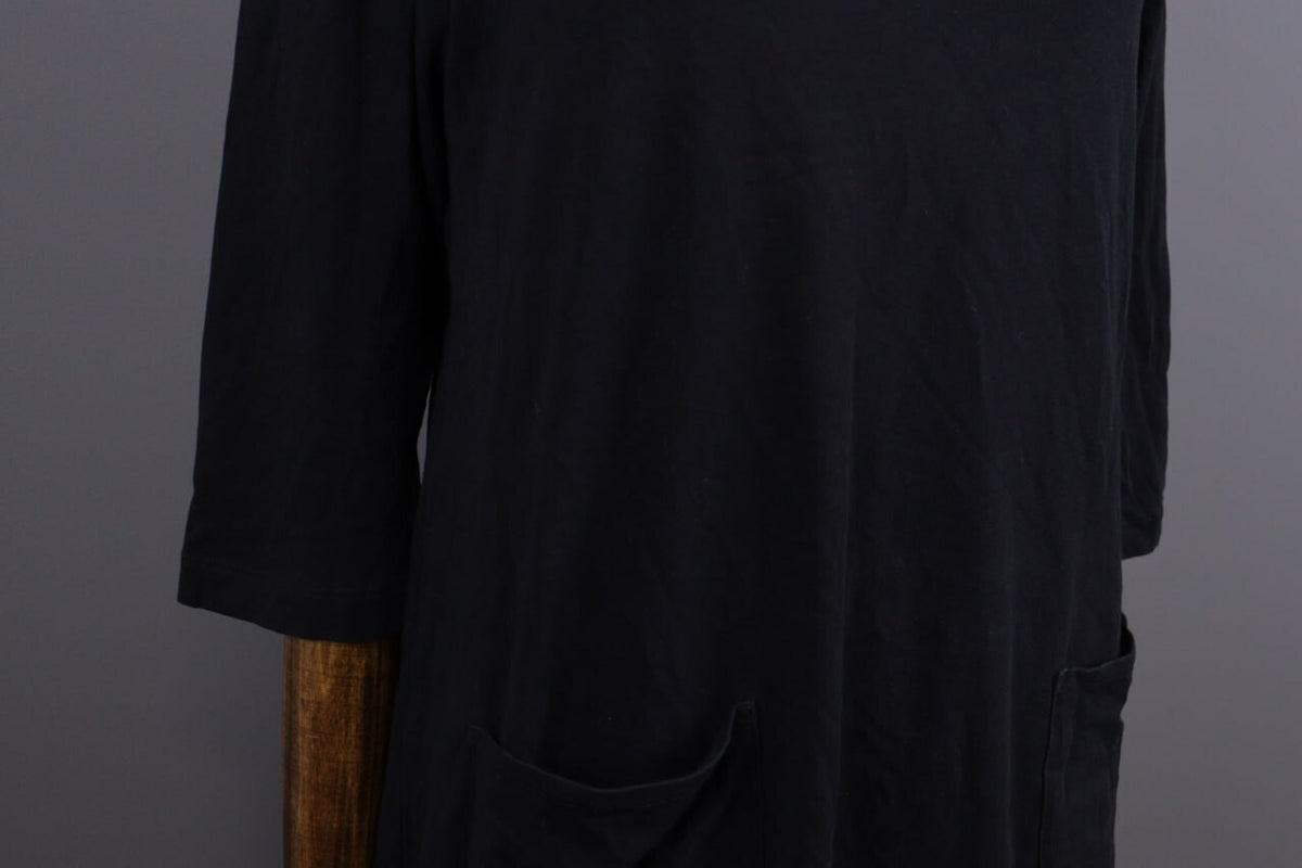 Gudrun Sjoden Black Lagenlook Long Sleeve Relaxed A-Line Dress – Size L