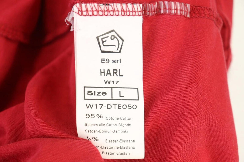 E9 Srl Harl W17 Red Hiking Short Sleeve Top Shirt – Size L