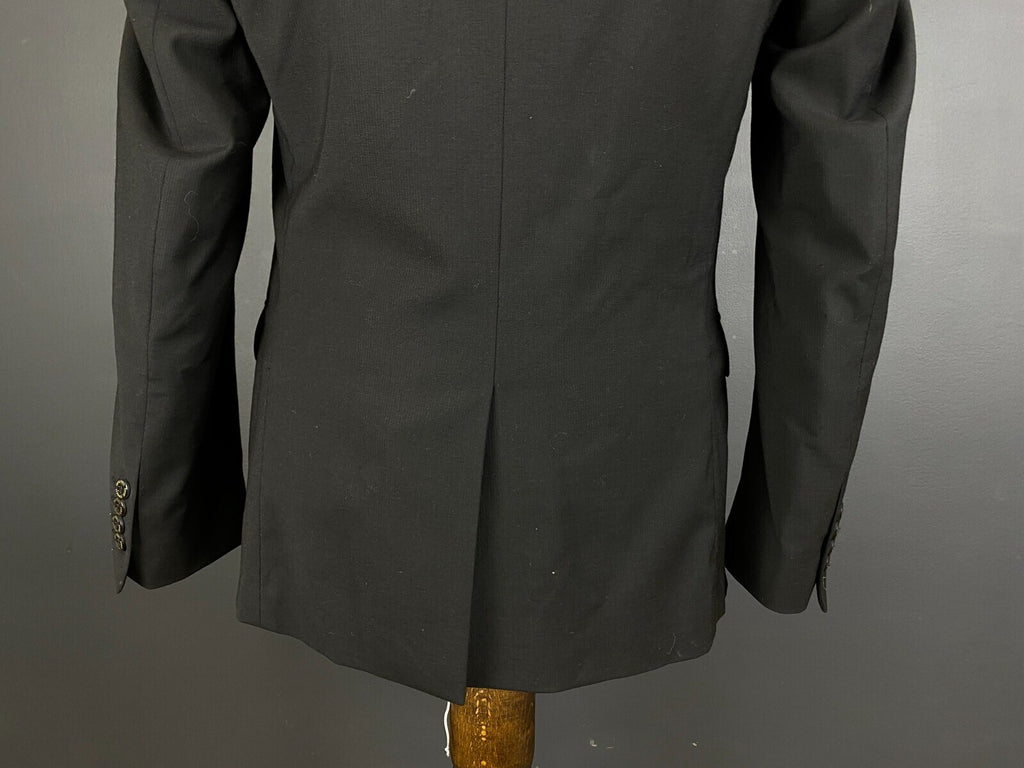 Versace Jeans Couture Black Wool 2 Button Sport Coat – Size M / EU 48 / US 38