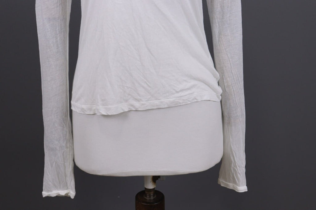 Me+Em White Relaxed Summer Mesh Top Blouse Sweater – Size UK 10 / US 6