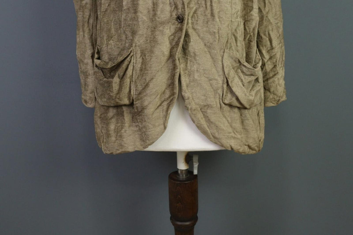 TRANSIT PAR SUCH Brown Lightweight Blazer Jacket – Size 1 / S