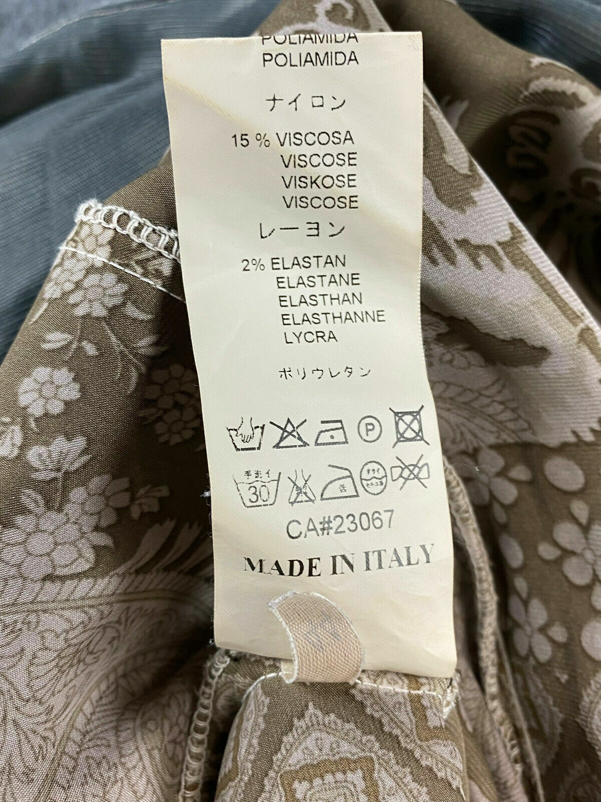 Bottega by Elisa Cavaletti Multicolor Boho Kaftan Layered Mesh Dress – Size M