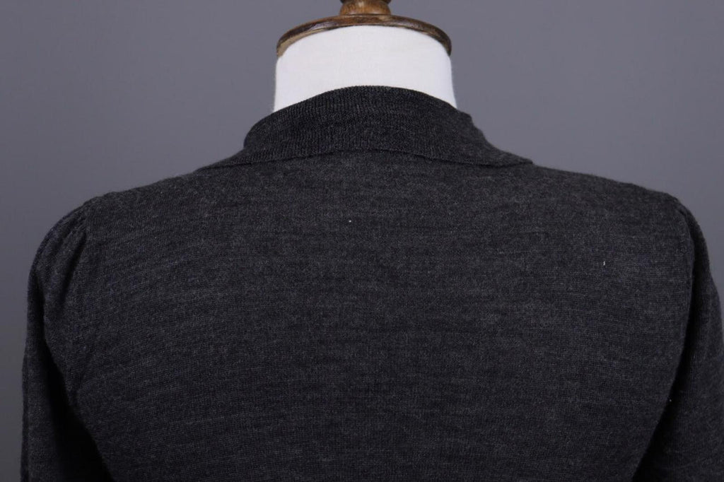 Dolce&Gabbana Gray Henley Short Sleeve Summer Top Shirt – Size M