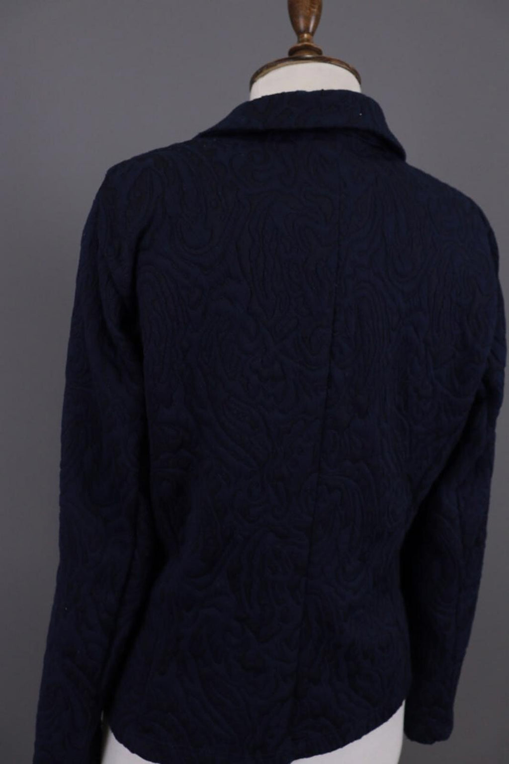 RUNDHOLZ Blue Embroidered Designer Blazer Jacket – Size L