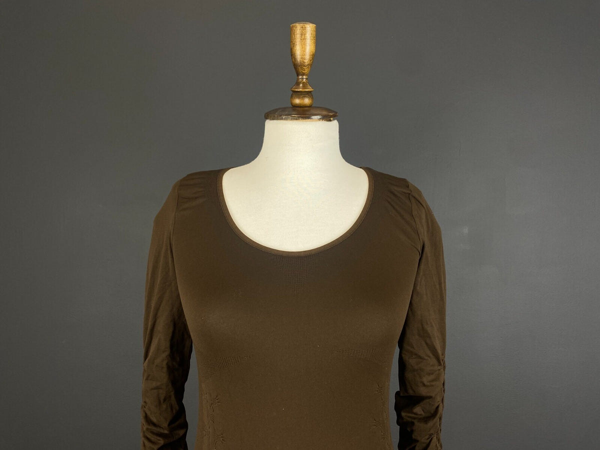 High Use Claire Campbell Brown Summer Bodycon Tunic Dress – Size M