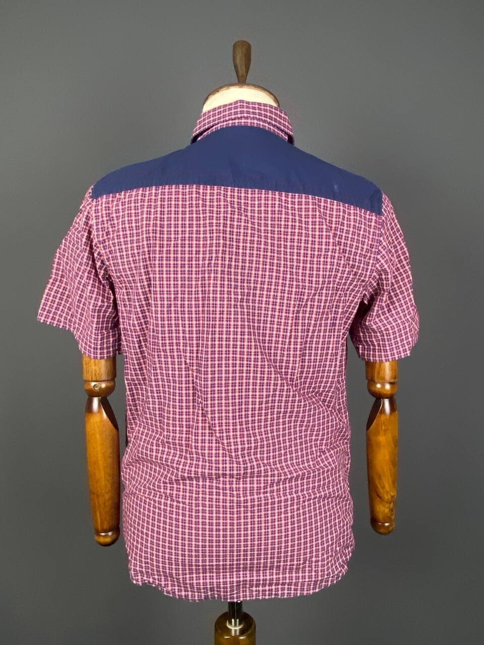 Carhartt WIP Multicolor Check Short Sleeve Button Up Shirt – Size L