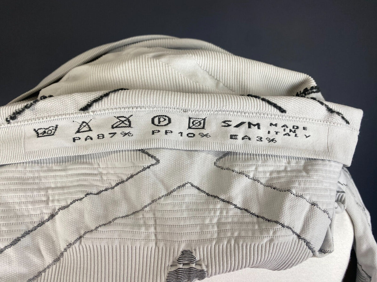 X-Bionic White Long Sleeve Top Jersey Base Layer Thermo Short – Size S/M