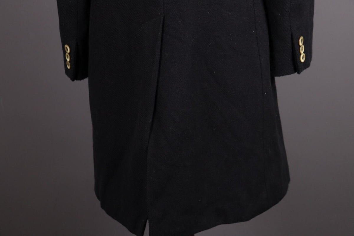 WEEKEND MAX MARA Black Multipocket Wool Tweed Coat – Size I 44 / GB 12 / USA 10
