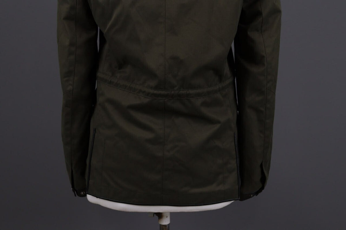 The Kooples Khaki Full Zip Multipockets Cargo Snap Jacket – Size XS