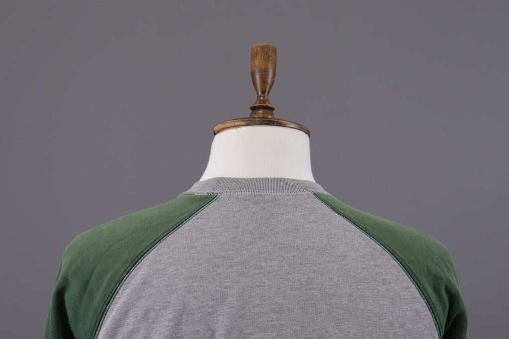 Carhartt Holbrook BI-Color Sweatshirt Gray/Green Sweater – Size M