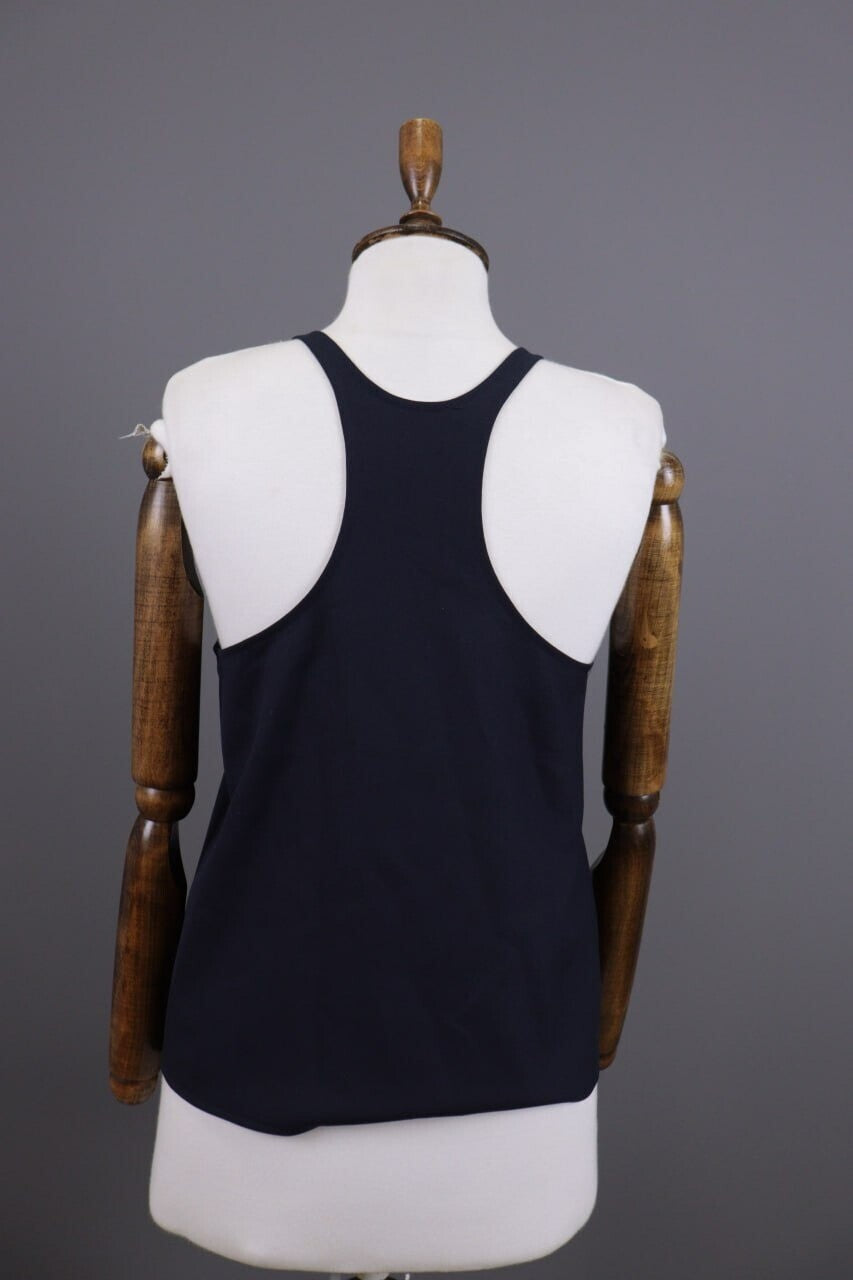 Barena Venezia Blue Sleeveless Summer Basic T-shirt Top – Size S