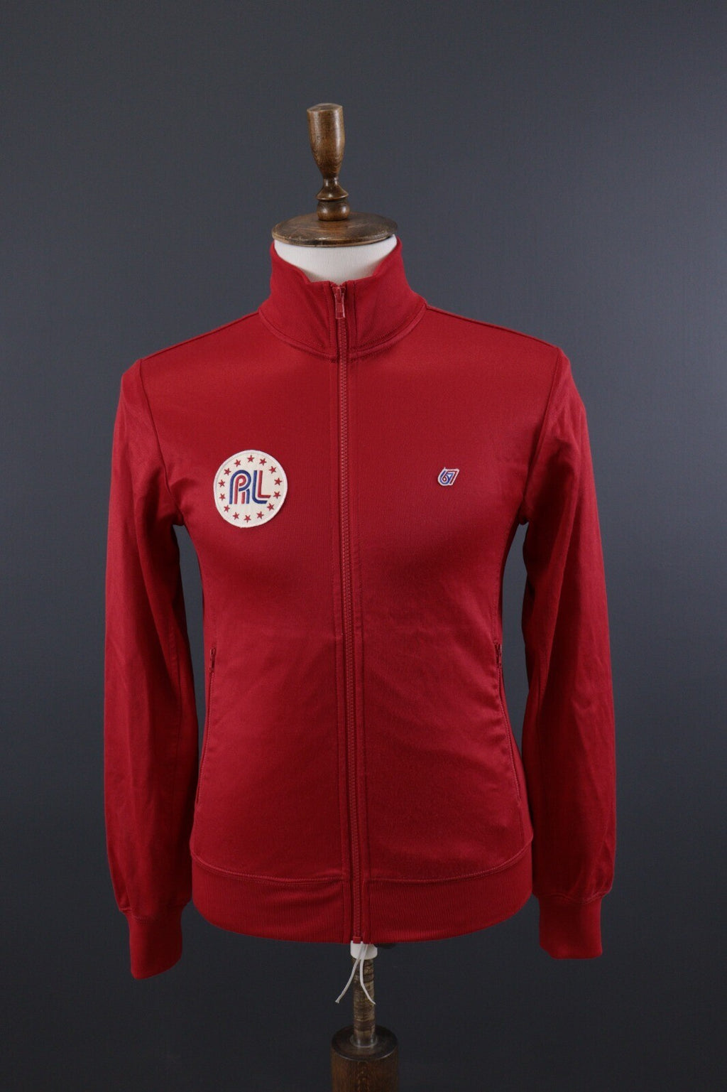Polo Jeans Co. Ralph Lauren Vintage Red RL 67 Track Jacket – Size S US 34-36