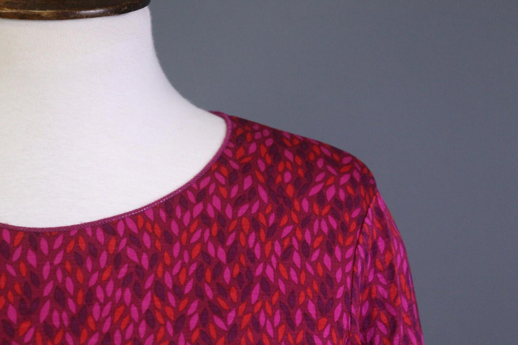 GUDRUN SJODEN Multicolor Floral Long Sleeve Blouse Top Shirt – Size S