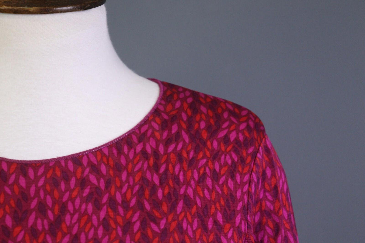 GUDRUN SJODEN Multicolor Floral Long Sleeve Blouse Top Shirt – Size S