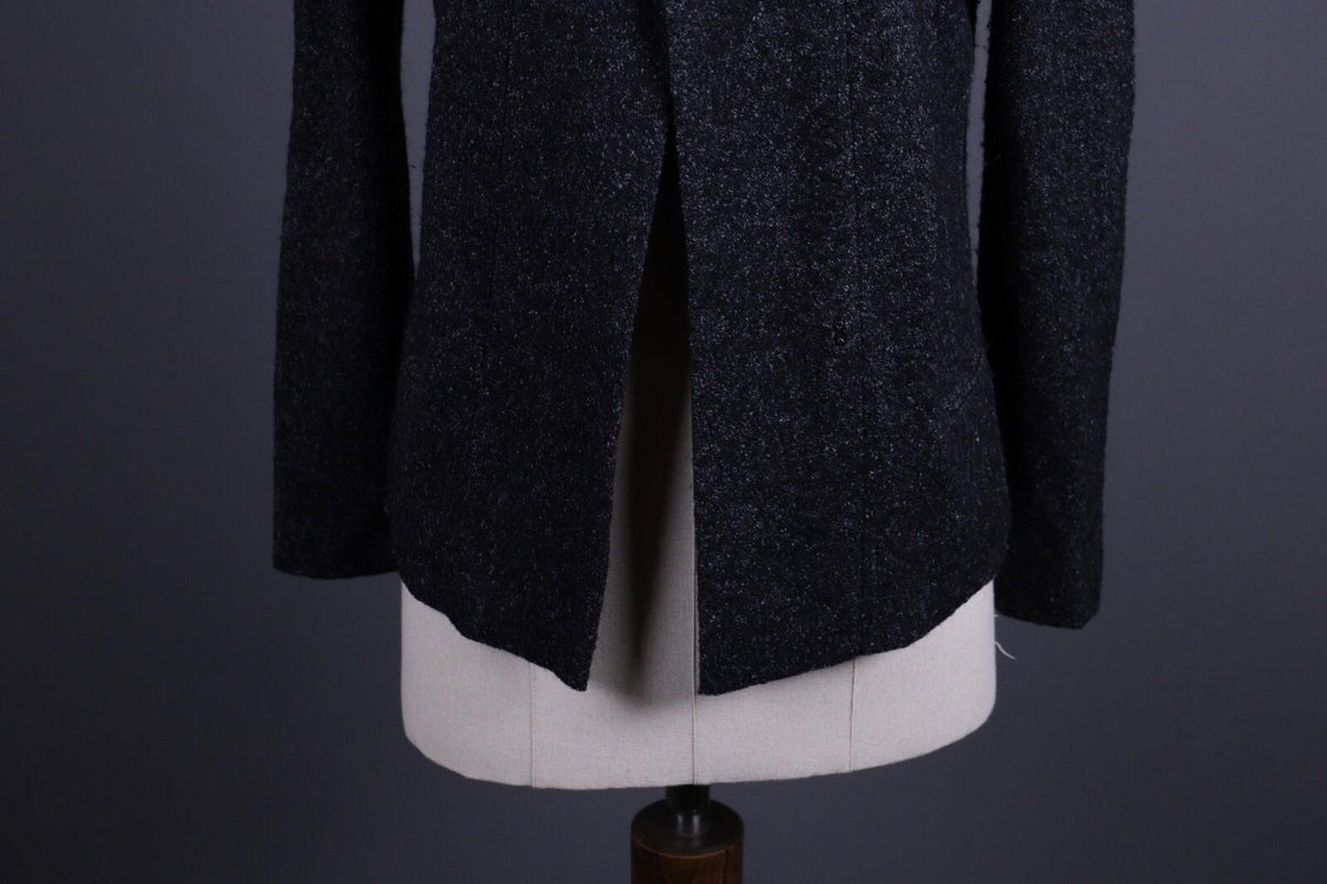 ISABEL MARANT ETOILE Gray Wool Drape Tweed Blazer Jacket – Size 40 / S