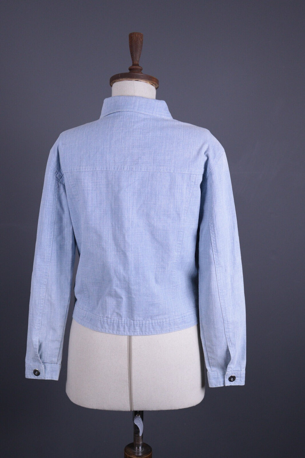 Saint James Depuis 1889 Blue Denim Coach Jacket – Size L-XL US14?