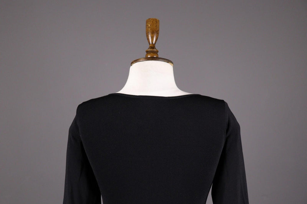 MARITHE FRANCOIS GIRBAUD Black Party Cocktail Evening Bodycon Dress – Size 4